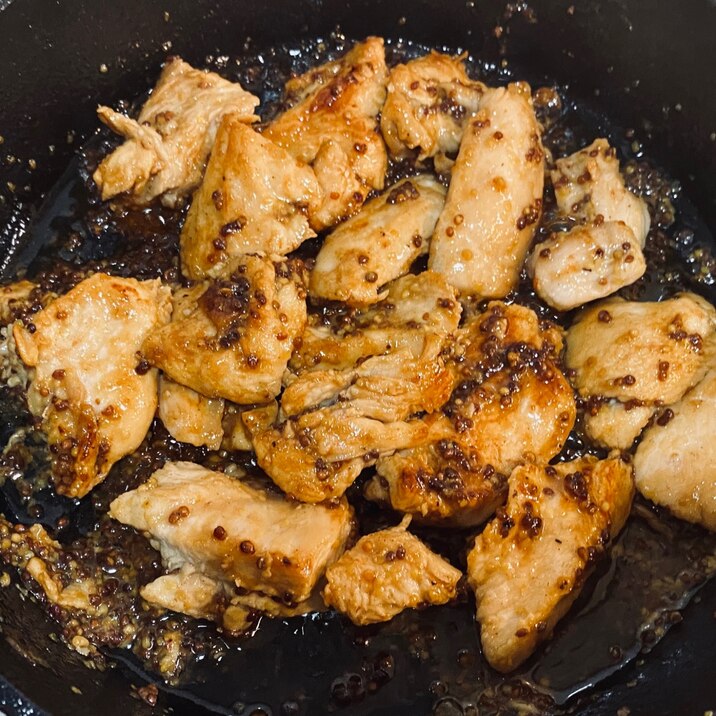 スキレットでハニーマスタードチキン レシピ 作り方 By T Cook C 楽天レシピ